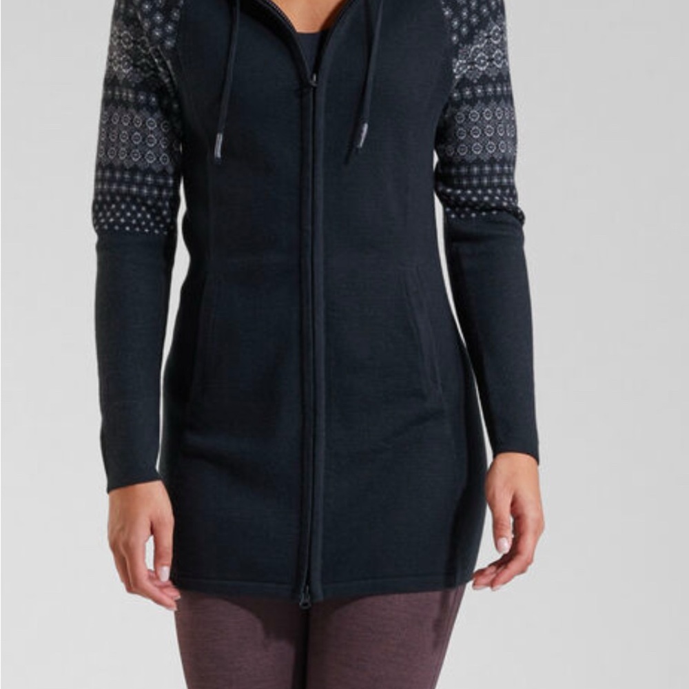Title Nine Woolicious Full Zip Sweater Tunic (Hoodie)